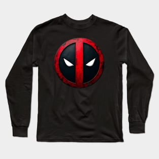 Deadpool symbol Long Sleeve T-Shirt